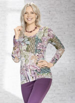 Mooi shirt met ronde hals 