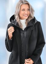 Jas in 2 kleuren ZWART