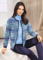 Vest met grafisch patroon 