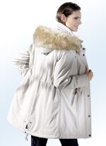 Functionele korte jas met cool design 