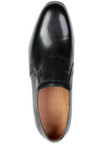 GINO GALANTE, elegante herenpantoffels, met elastische band ZWART