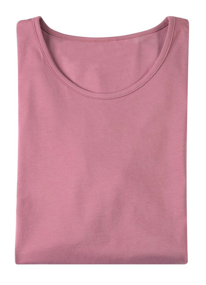 Set van twee shirts met katoen 