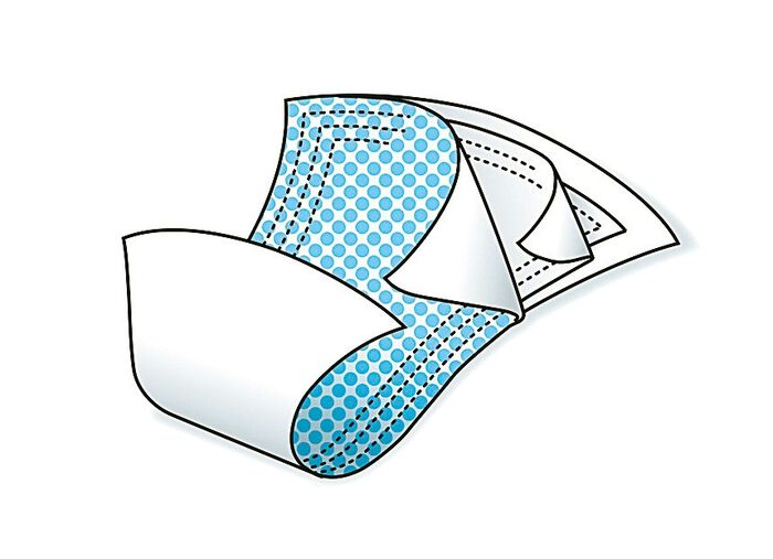 Incontinentie-slip voor dames ZWART