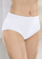 Conta set van drie slips met elastische tailleband WIT