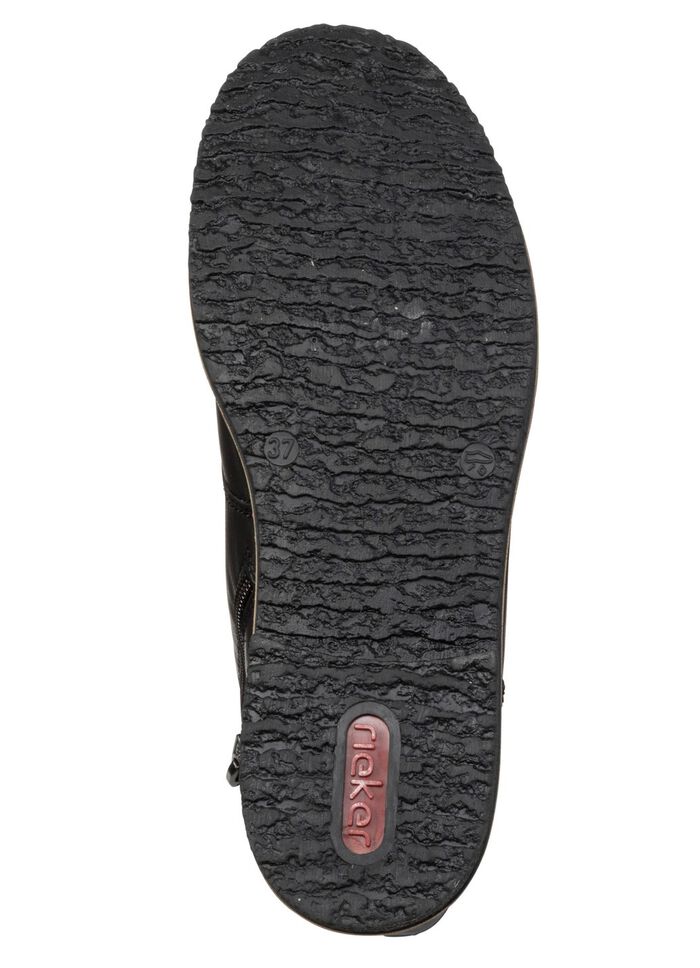 Rieker, klassieke dames enkellaarsjes, met rits 