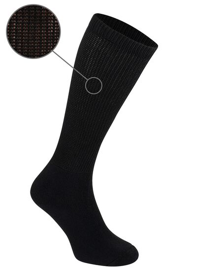 Thermische kniekousen voor koudegevoelige voeten, 3-pack 