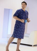 Duopack nachthemden met V-hals en zijsplitten 