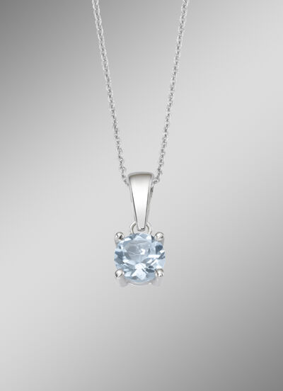 Tijdloze elegantie: Aanhangwagen met container blauwe topaas  Tijdloze elegantie: Aanhangwagen met container blauwe topaas