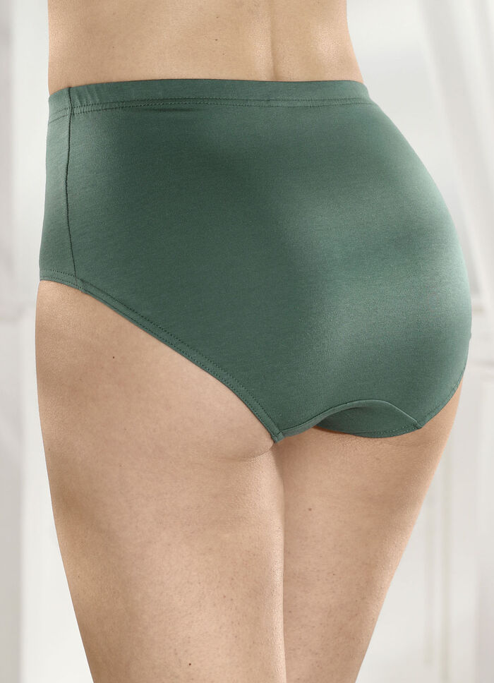 Set van vier slips met elastische band 