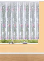 Bloemenraamrolgordijn met universeel raillint FLIEDER