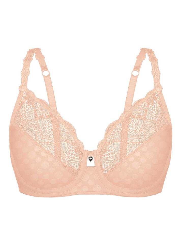 Sassa beugelbeha met mooie elastische kant 