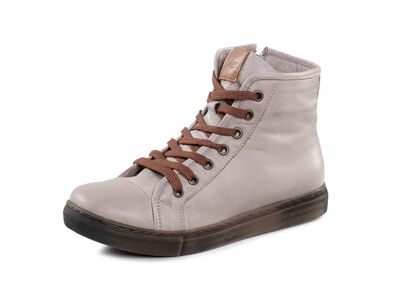 Andrea Conti, klassieke dames enkellaarsjes, winterschoenen, met uitneembaar voetbed 