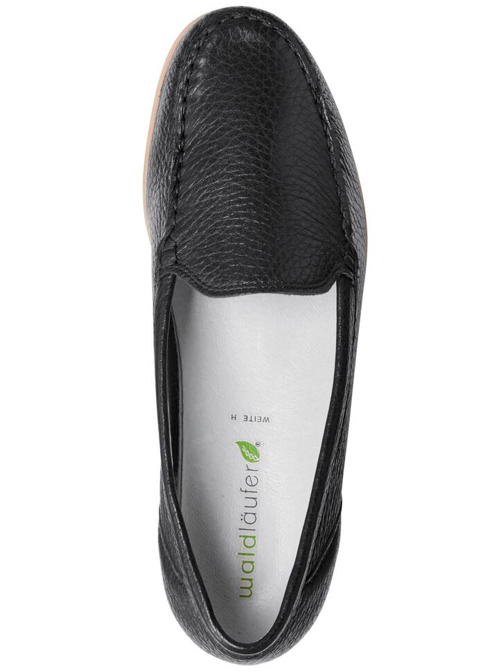 Waldl&auml;ufer pantoffels van fijn, generfd hertennappaleer 