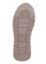 ELENA EDEN sneakers gemaakt van nappa, su&egrave;de en textiel in mesh-look WIT-BLAUW