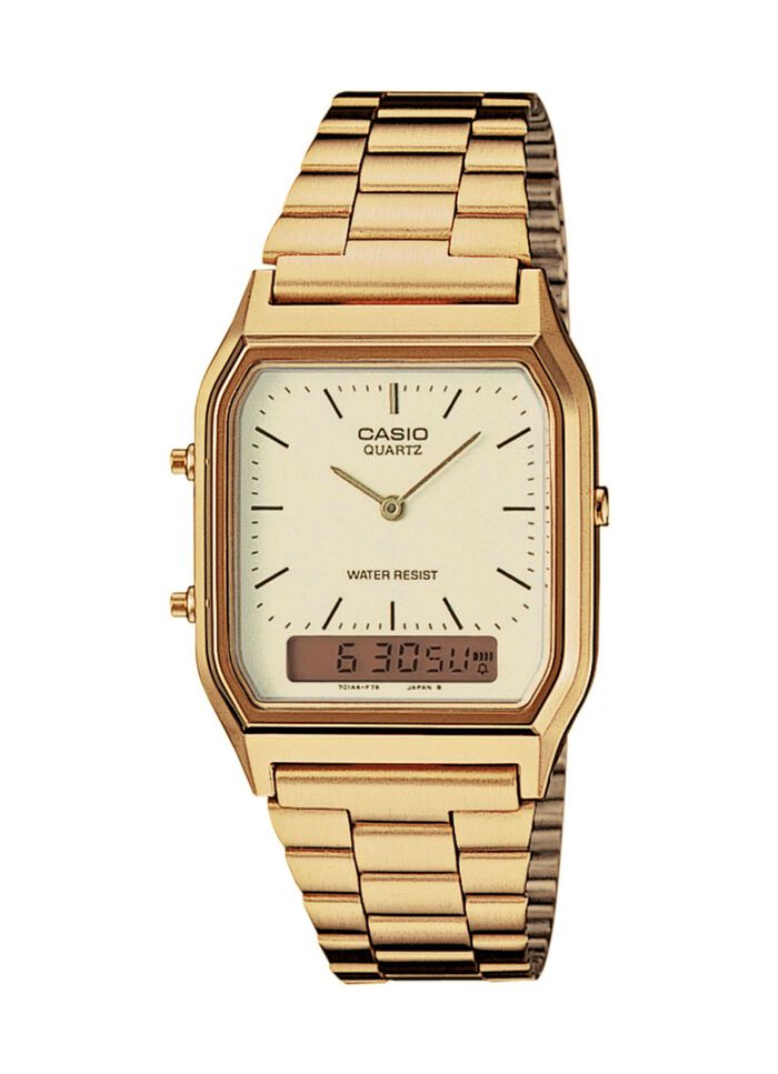 Casio vintage quartz herenhorloge 