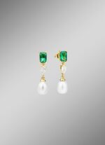 Elegantie in beweging &ndash; oorbellen met parels en kristalglans 