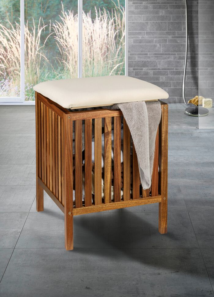 Badkamerkruk met wascontainer 