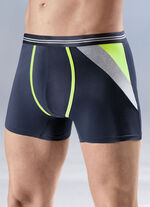 Set van vier broeken met gekleurde inzetstukken 