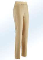 Elegante broek in pull-on-stijl KAMEEL