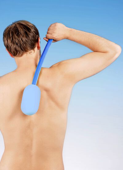 Badspons met 2 verschillende oppervlakken 