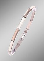 Stijlvolle titanium armband met clipsluiting 