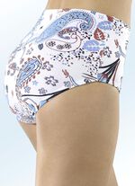 Pak van vijf slips met bont printmotief 