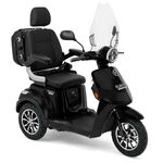 Rolektro batterij driewieler ZWART