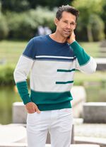 Trendy ronde hals trui 