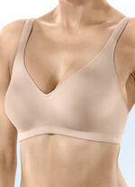 Naturana two-pack beha met microvezel 1X POEDER, 1X WIT