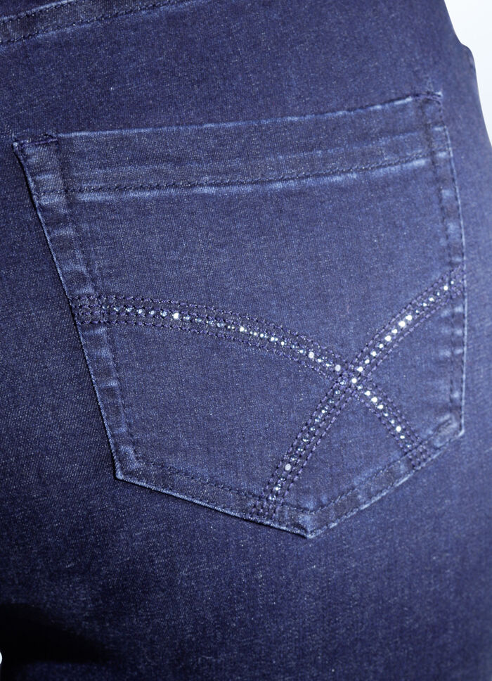 Supercomfortabele jeans in vijfzakkenmodel DONKERBLAUW