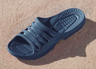 Badslippers met massagevoetbed 