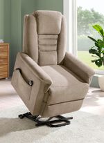 Tv-fauteuil met motor en opstahulp BEIGE