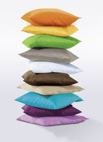 Satijnen beddengoedprogramma van Mesana GROEN