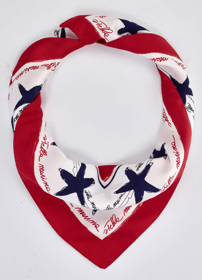 Nicki handdoek met blauwe zeester 