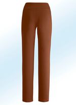 Jerseybroek met een hogere, elastische tailleband 