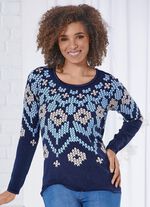 trui in fijn breisel 