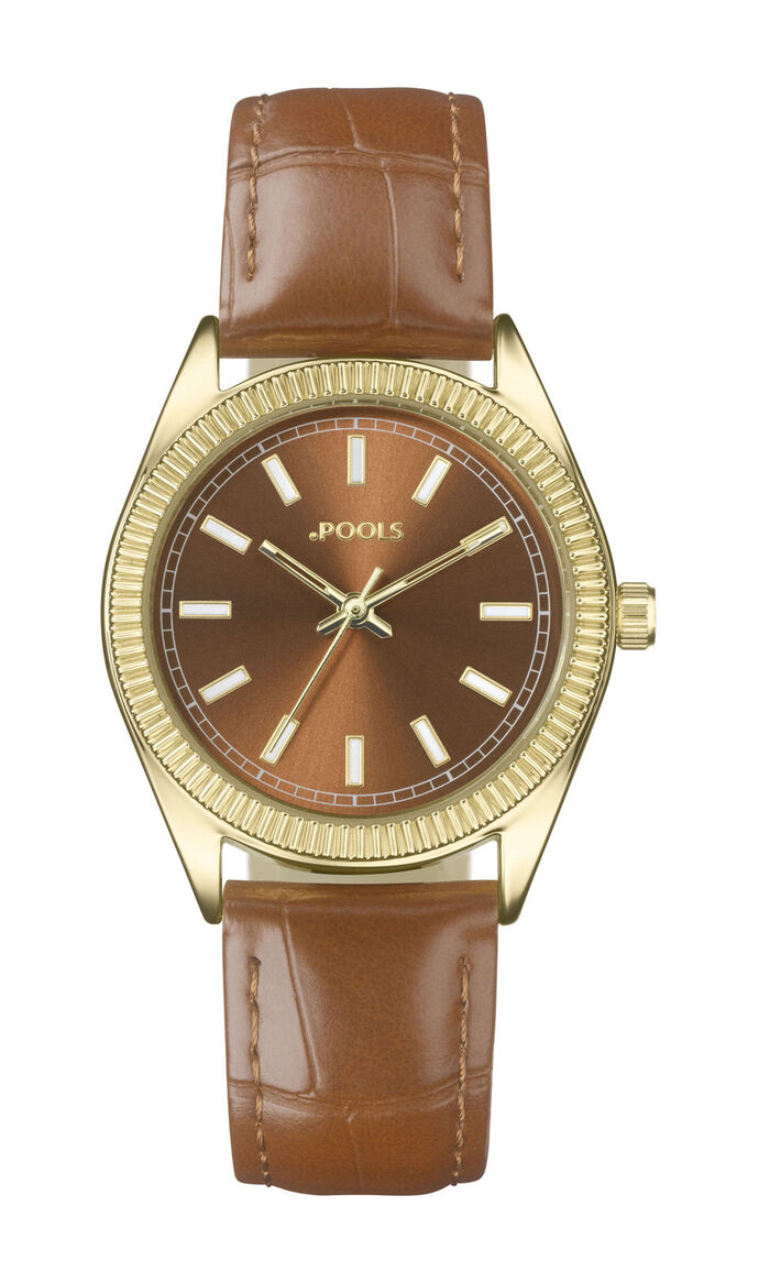 Klassiek quartz dameshorloge Pools 1937 