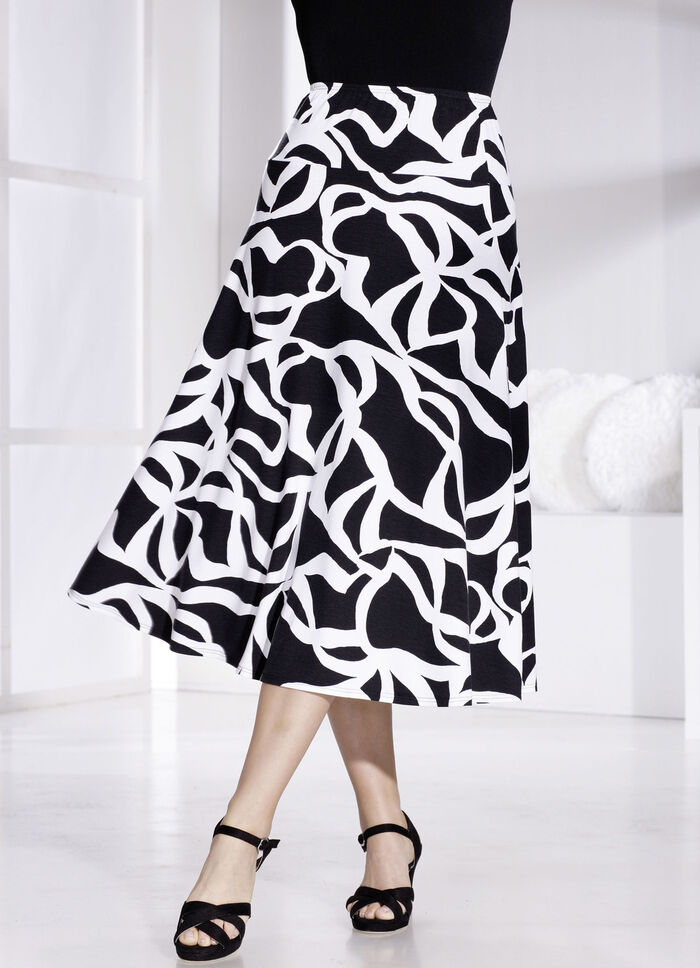 Rok in zwart en wit ZWART-WIT