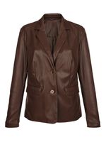 Blazer van imitatie nappaleer 