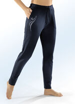 Broek met edelsteendecoratie MARINE