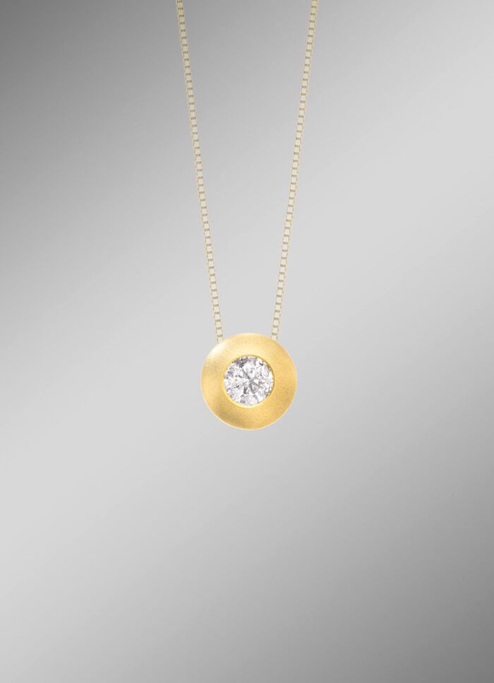 Exclusief bij Bader: Hanger met diamant 