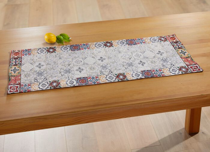 Tafeldecoratie in wandtapijtkwaliteit KLEURRIJK