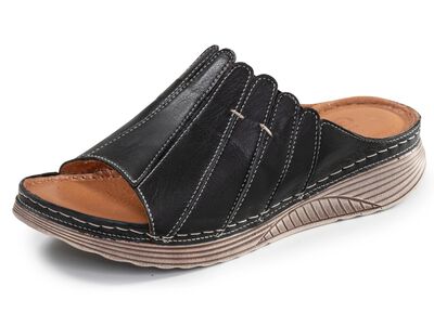 Gemini, stijlvolle damesmuiltjes, breedte G, gemaakt van leer 