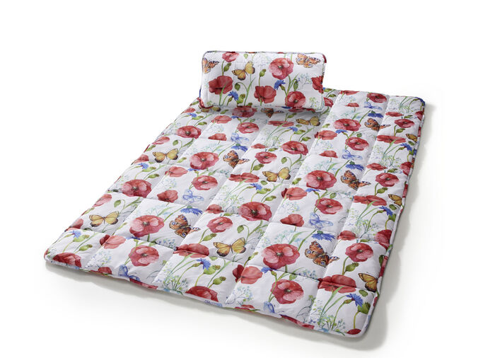 Onderhoudsvriendelijke microvezel beddengoedset, 2-delig CRÈME