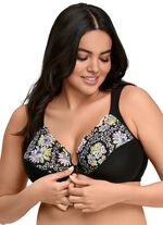 Glamorise beugelbeha met bloemdessin 