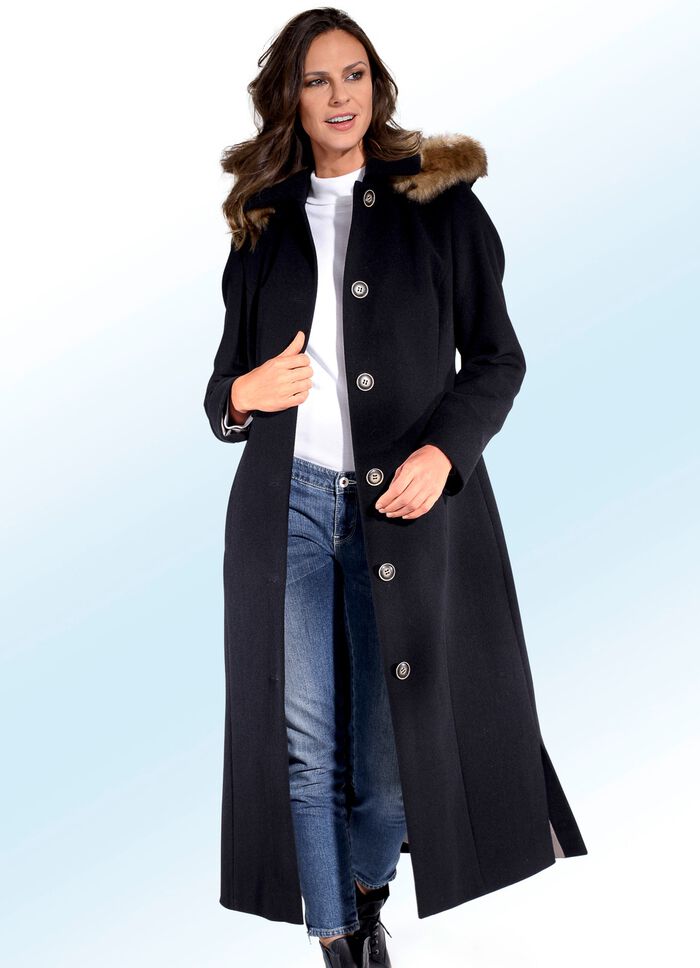 Jas met afneembare capuchon 