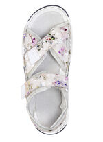 ELENA EDEN sandaal met speelse print ECRU-KLEURRIJK