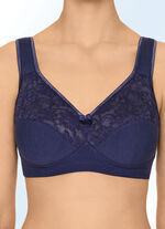 Set van twee Susa-bh's van katoen 1X BORDEAUX, 1X MARINE