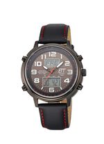 Radiogestuurd herenhorloge op zonne-energie 