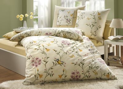 Dobnig beddengoedset in beverbont- of satijnkwaliteit 